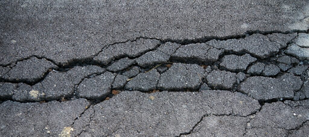 cracked road texture that needs to be fixed